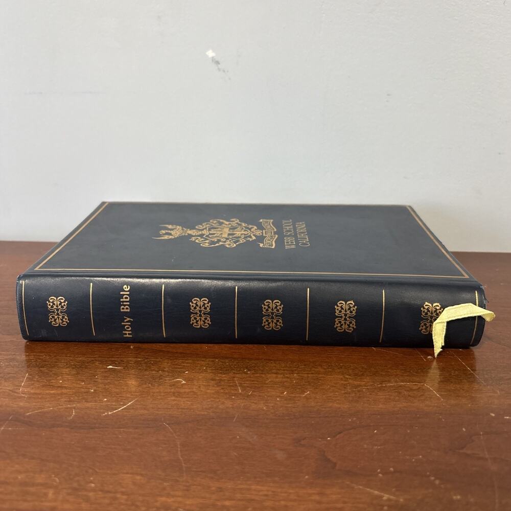 Webb School California Holy Bible King James Version Great Britain With maps - Picture 3 of 13